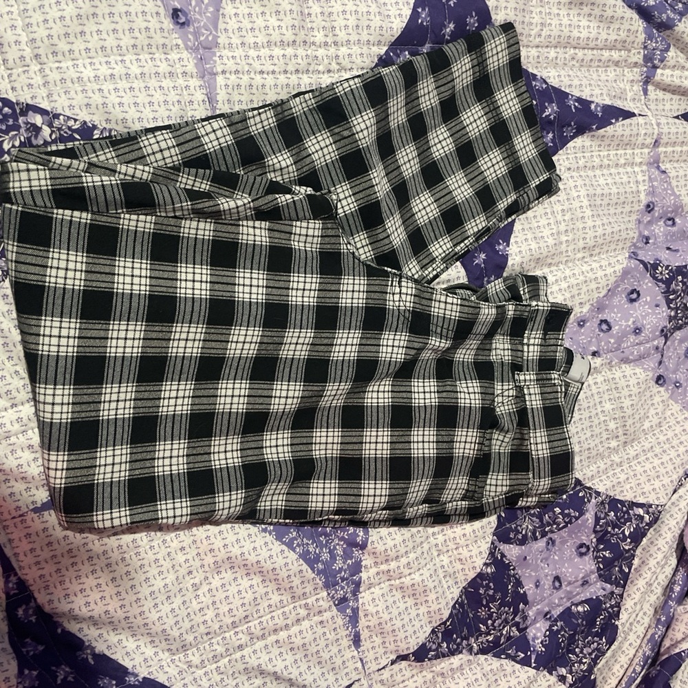 plaid pants